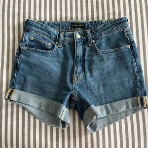 Free Assembly Cuffed Denim Shorts Size 6